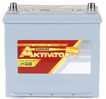 ���� ������������ AKTIVATOR Standard 6CT 100Ah R+ 830A EN 353x175x190 ��. ��. L5